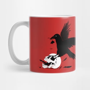 Skull and Crow Mug